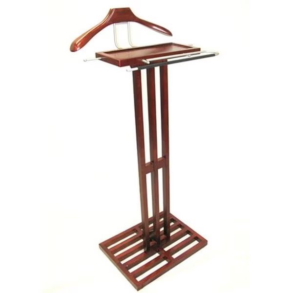 Proman VL16220 Kyoto Wardrobe Valet in Mahogany, Proman, Mfr#: VL16220